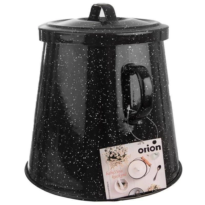 ORION Enamel container for vegetables, onion, garlic 5L
