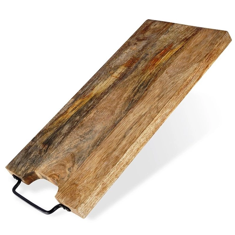 Deska do krojenia i serwowania drewniana 44x19 cm
