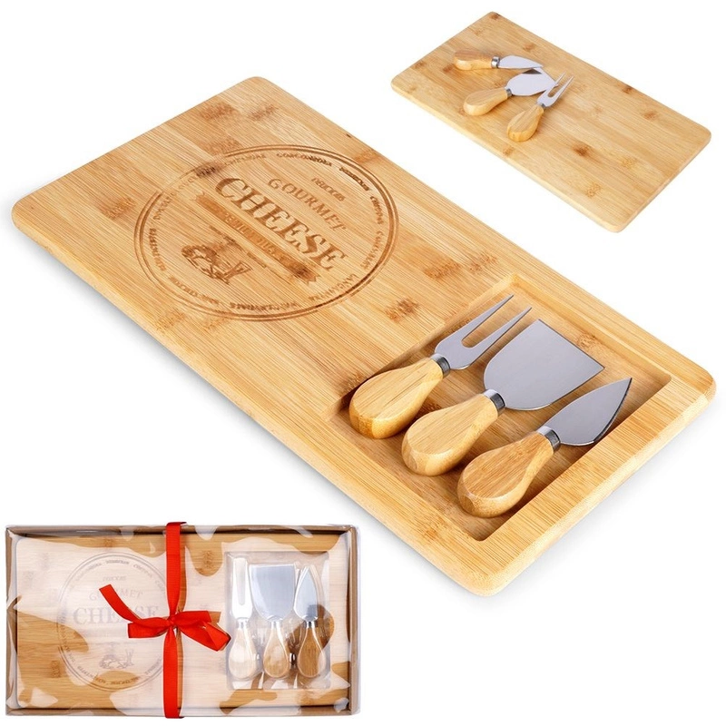 ORION Cheese board bamboo knives for cheese CHEES