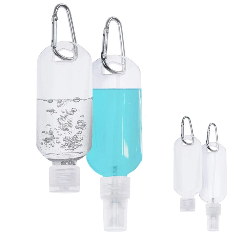 Reiseflaschen | Kunststoffflaschen zum Befüllen für Kosmetika Fluggepäck 2 Stück 50 ml
