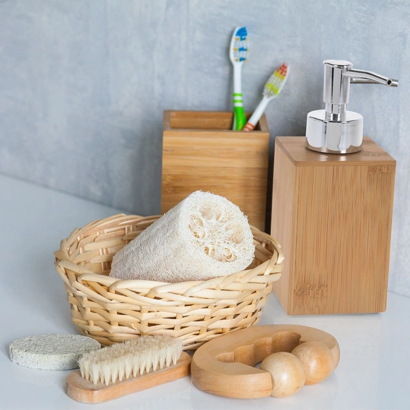 ORION Soap dispenser / dish soap BAMBOO