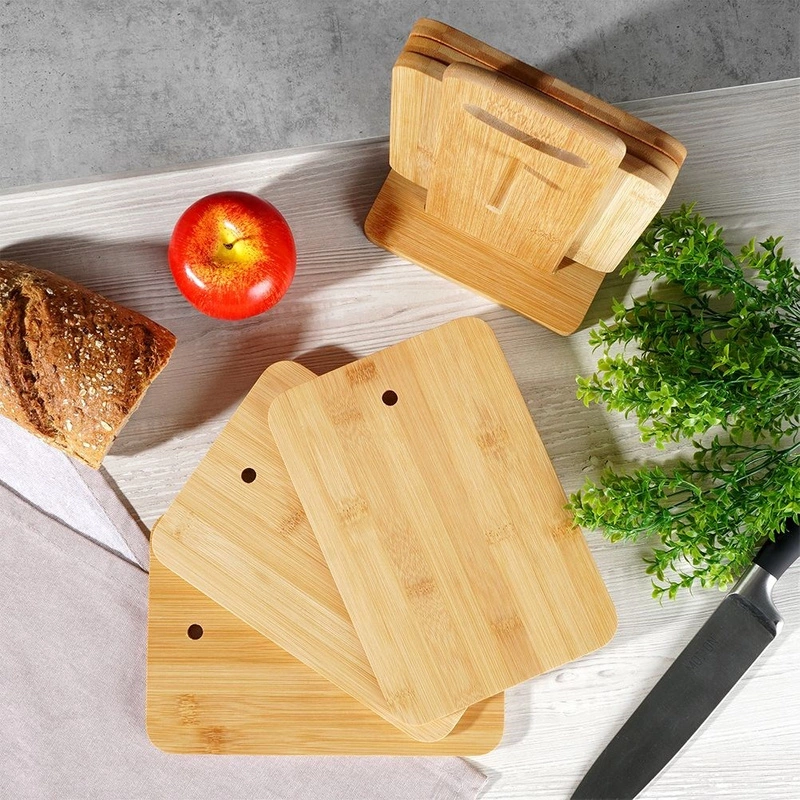 ORION BREAKFAST board for cutting 6 pcs + stand set of boards